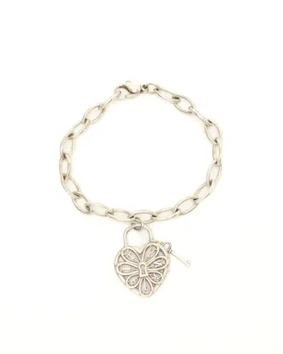 Tiffany & Co Silver Heart Bracelet