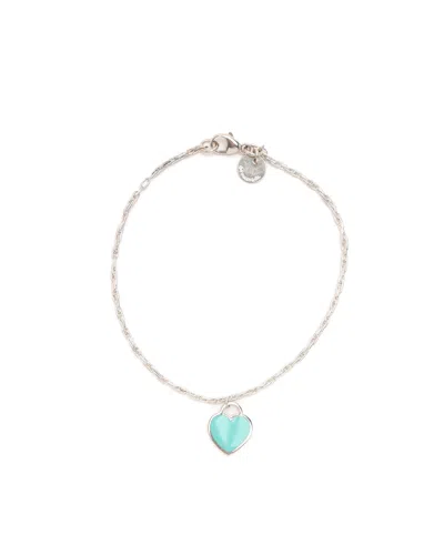 Tiffany & Co Silver Heart Bracelet In Metallic