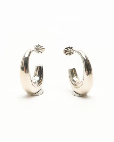 Tiffany & Co Silver Hoop Earrings