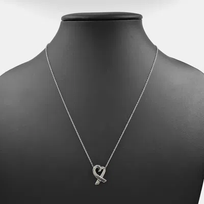 Pre-owned Tiffany & Co Silver Loving Heart Necklace