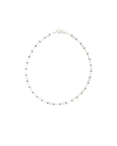 Tiffany & Co Silver Necklase In White