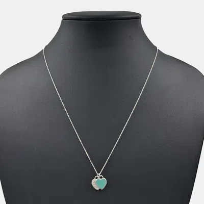 Pre-owned Tiffany & Co Silver Return-to Necklace