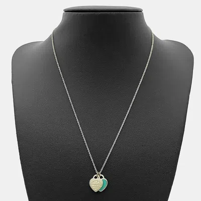 Pre-owned Tiffany & Co Silver Return-to Necklace