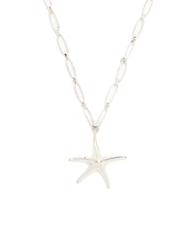 Tiffany & Co Silver Starfish Necklace