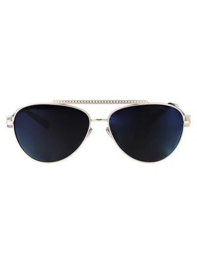 Tiffany & Co Silver Steel Sunglasses In Multi