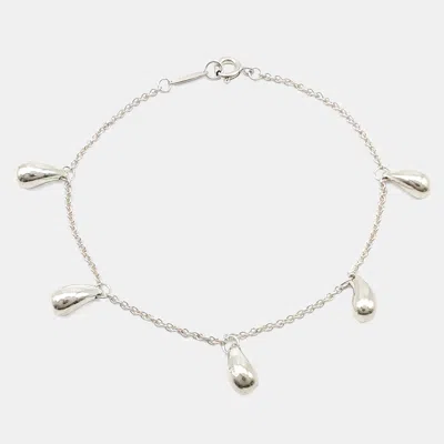 Pre-owned Tiffany & Co Silver Teardrop Bracelet