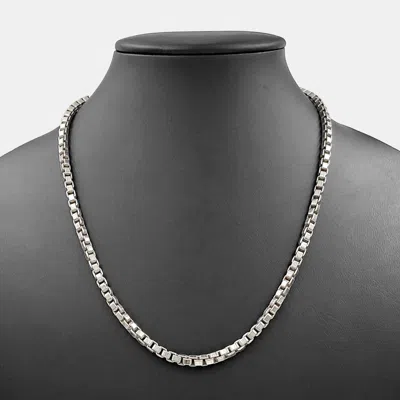 Pre-owned Tiffany & Co Silver Venetian Link Necklace