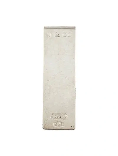 Pre-owned Tiffany & Co Silver-tone Metal Money Clip In Metallic/silver