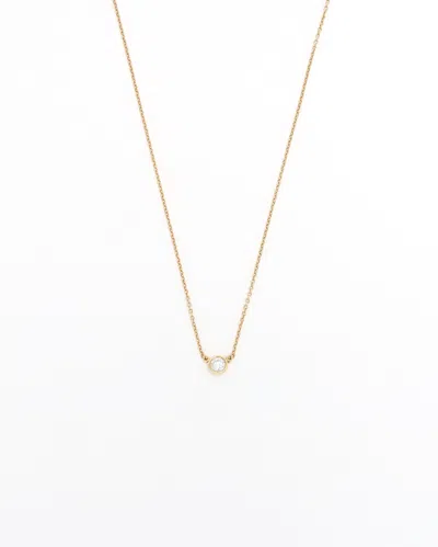 Tiffany & Co Single Diamonds By The Yard Necklace In Gold