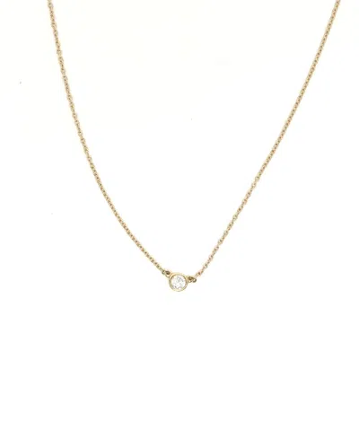 Tiffany & Co Single Diamonds By The Yard Necklace In Metallic