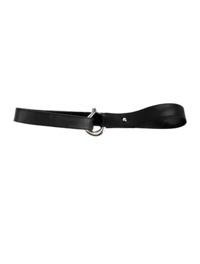 Pre-owned Tiffany & Co Skinny Leather Waist Belt In Multi