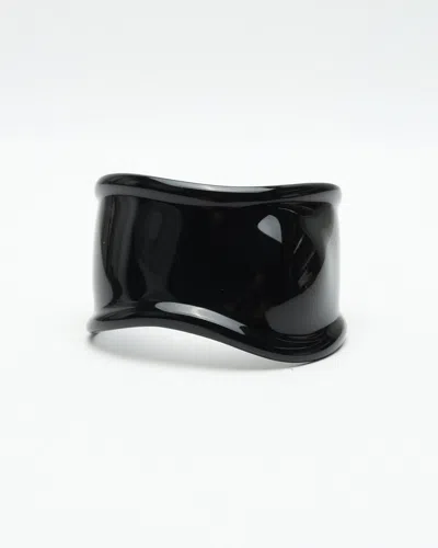 Tiffany & Co Small Bone Cuff In Black Finish Over Copper