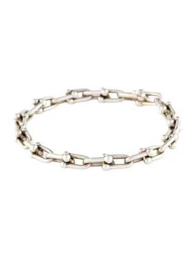 Pre-owned Tiffany & Co Small Hardwear Link Bracelet, 6.75" In Multi