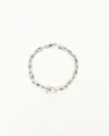 Tiffany & Co Small Link Bracelet In Sterling Silver In Metallic