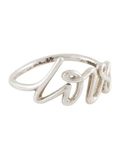 Pre-owned Tiffany & Co Small Love Ring In Multi