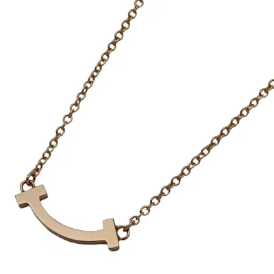 Pre-owned Tiffany & Co Smile (18k) Necklace () In Gold