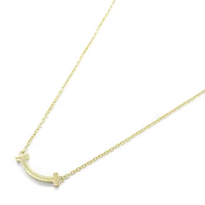 Pre-owned Tiffany & Co Smile Necklace () In Gold