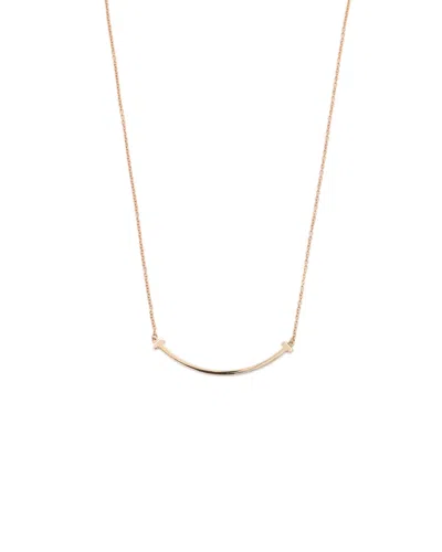 Tiffany & Co Smile Pendant In 18kt Yellow Gold