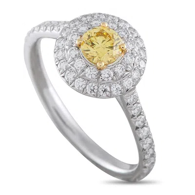 Tiffany & Co Soleste Platinum 0.53ct Diamond Ring #5194 In White