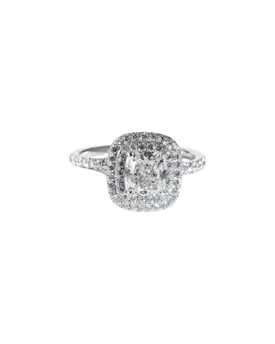 TIFFANY & CO TIFFANY & CO. SOLESTE PLATINUM 0.70 CT. TW. DIAMOND ENGAGEMENT RING (AUTHENTIC PRE-LOVED)