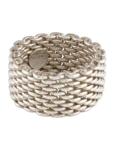 Pre-owned Tiffany & Co Somerset™ Mesh Band In Multi