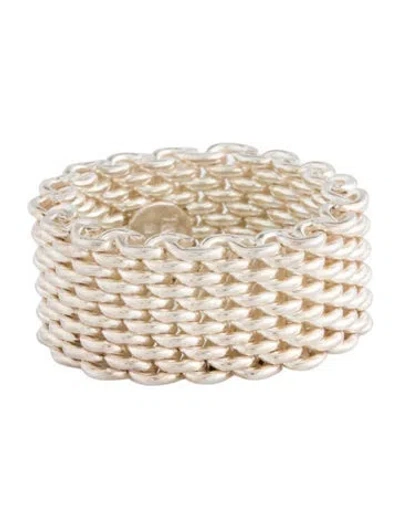 Pre-owned Tiffany & Co Somerset™ Mesh Band In Multi