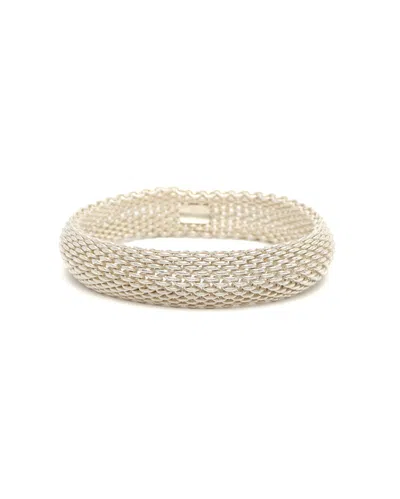 Tiffany & Co Somerset Silver Bracelet In Gold