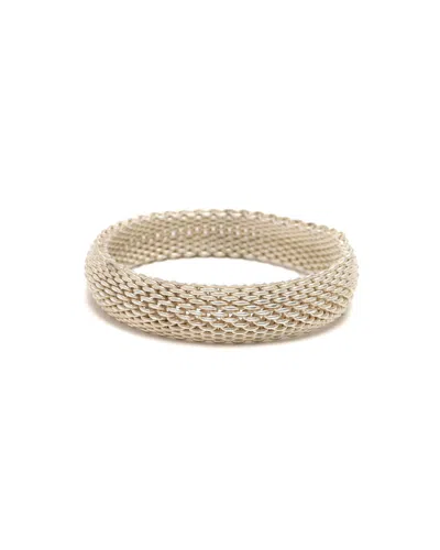 Tiffany & Co Somerset Silver Bracelet In Gold