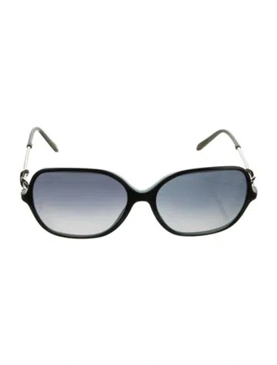 Pre-owned Tiffany & Co Square Gradient Sunglasses In Black