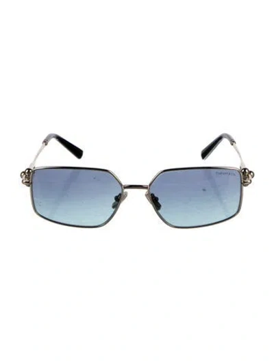 Pre-owned Tiffany & Co Square Tinted Sunglasses In Multi