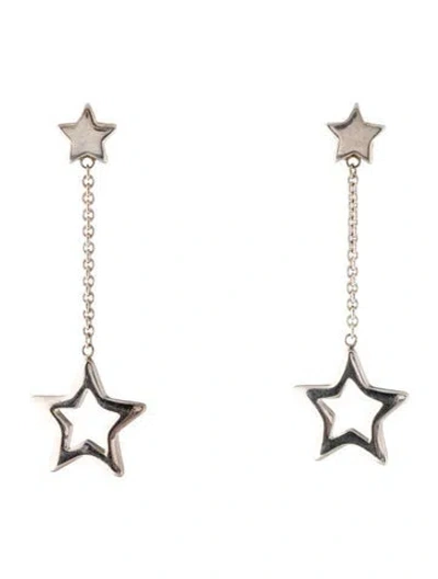Pre-owned Tiffany & Co Star Drop Earrings In Multi