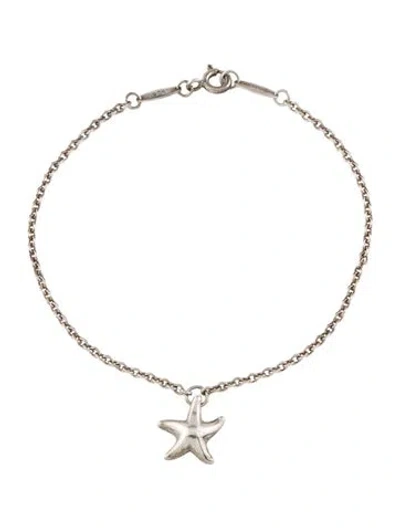 Pre-owned Tiffany & Co Starfish Bracelet, 7.25" In Multi