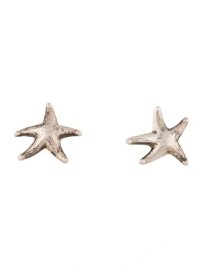 Pre-owned Tiffany & Co Starfish Earrings In Multi