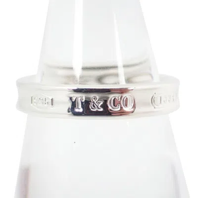Pre-owned Tiffany & Co Sterling 925 Band Ring () In Multi