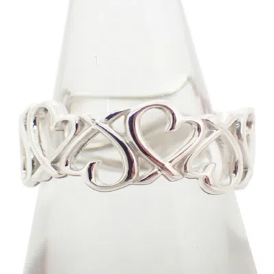 Pre-owned Tiffany & Co Sterling 925 Band Ring () In Multi