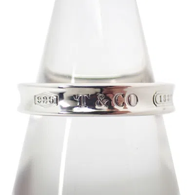 Pre-owned Tiffany & Co Sterling 925 Band Ring () In Silver