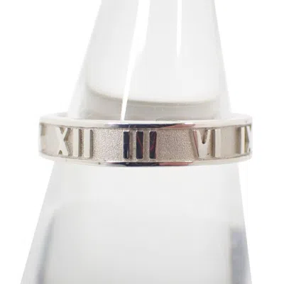 Pre-owned Tiffany & Co Sterling 925 Band Ring () In Silver