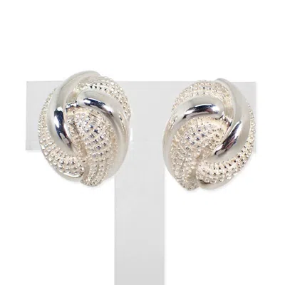 Pre-owned Tiffany & Co Sterling 925 Clip Earrings () In Silver