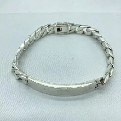 Pre-owned Tiffany & Co Sterling 925 Identification Bracelet ()