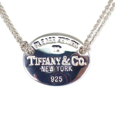 Pre-owned Tiffany & Co Sterling 925 Necklace () In Multi
