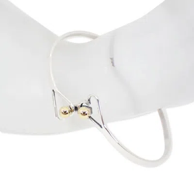 Pre-owned Tiffany & Co Sterling 925 Yellow Gold (18k) Bangle () In Multi