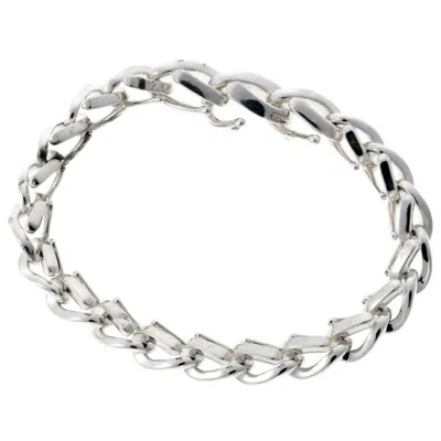 Pre-owned Tiffany & Co Sterling Link Bracelet () In Silver