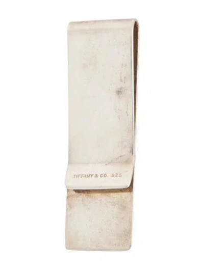 Pre-owned Tiffany & Co Sterling Money Clip In Silver