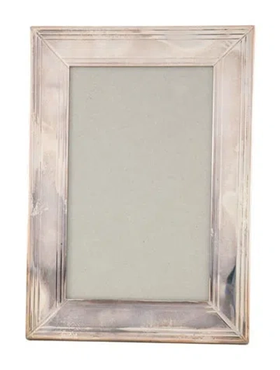 Pre-owned Tiffany & Co Sterling Picture Frame In Silver
