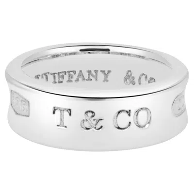 Pre-owned Tiffany & Co . Sterling Silver 1837 Concave Band In Multiple