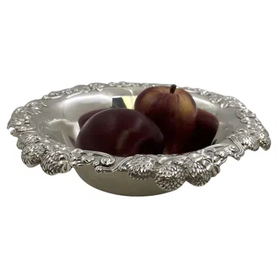 Pre-owned Tiffany & Co . Sterling Silver 1898 Clover Bowl In Art Nouveau Style