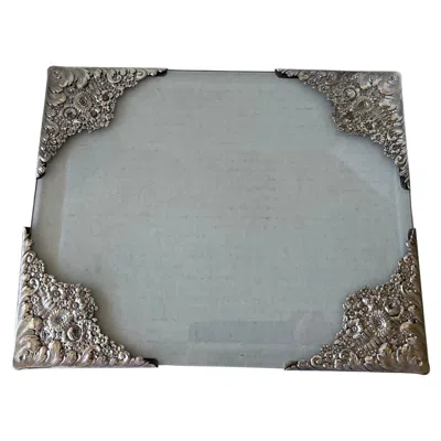 Pre-owned Tiffany & Co . Sterling Silver & Glass 8x10 Picture Frame