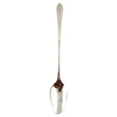Pre-owned Tiffany & Co Sterling Silver Baby Feeding Spoon #18440 In Multi