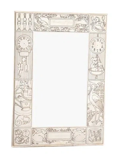 Pre-owned Tiffany & Co Sterling Silver Birth Records Frame