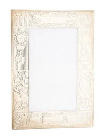 Pre-owned Tiffany & Co Sterling Silver Birth Records Frame